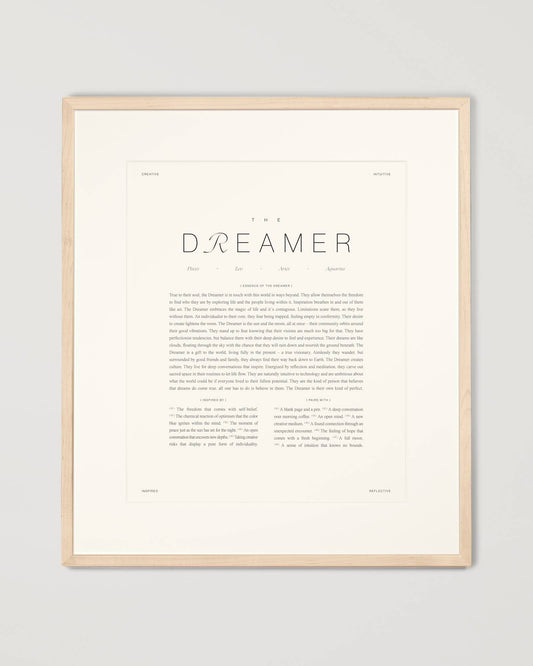 The Dreamer Art Print: 11" x 14"