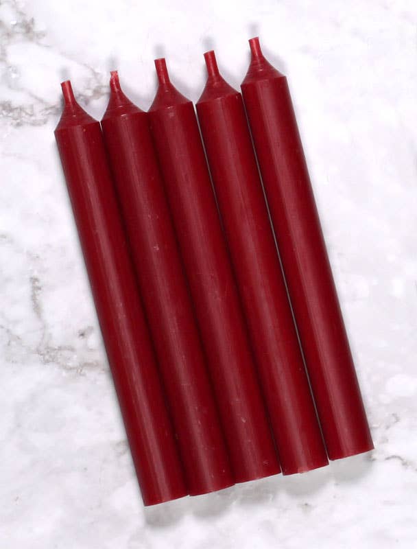 Bordeaux Mini Candles Pair