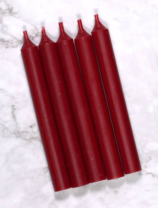 Bordeaux Mini Candles Pair