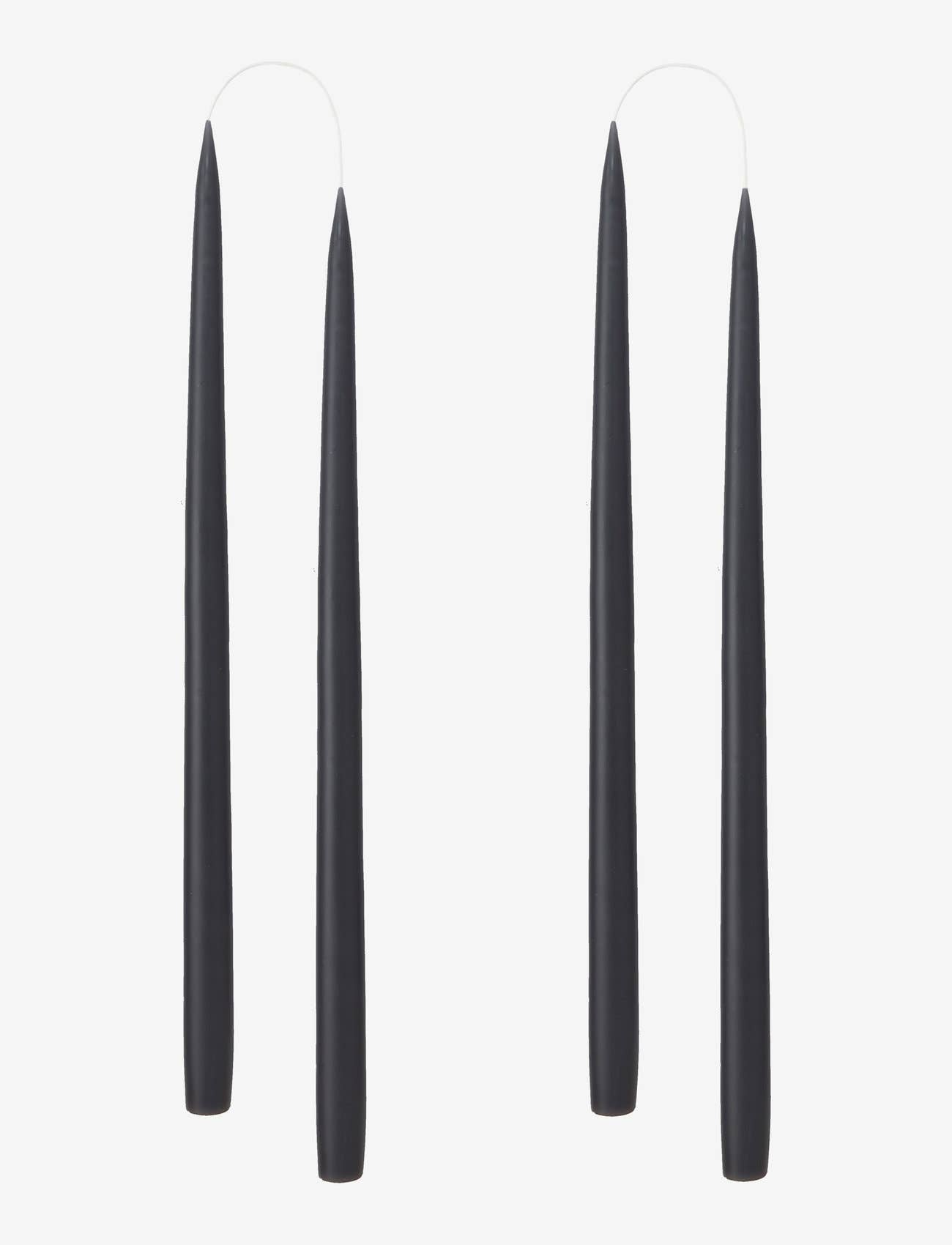 Black Danish Taper Candle 12" Taper