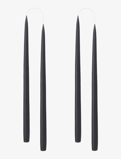 Black Danish Taper Candle 12" Taper