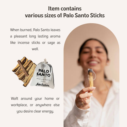 Premium Palo Santo Smudging Sticks