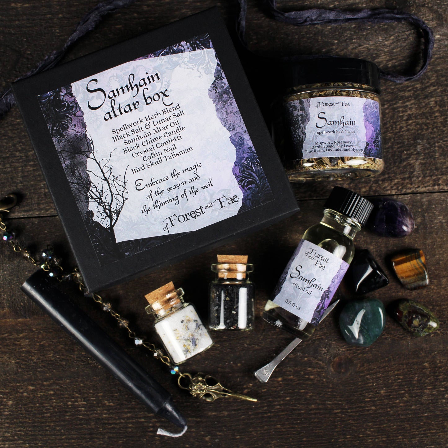 Samhain Altar Box • Witch kit for ritual & spells