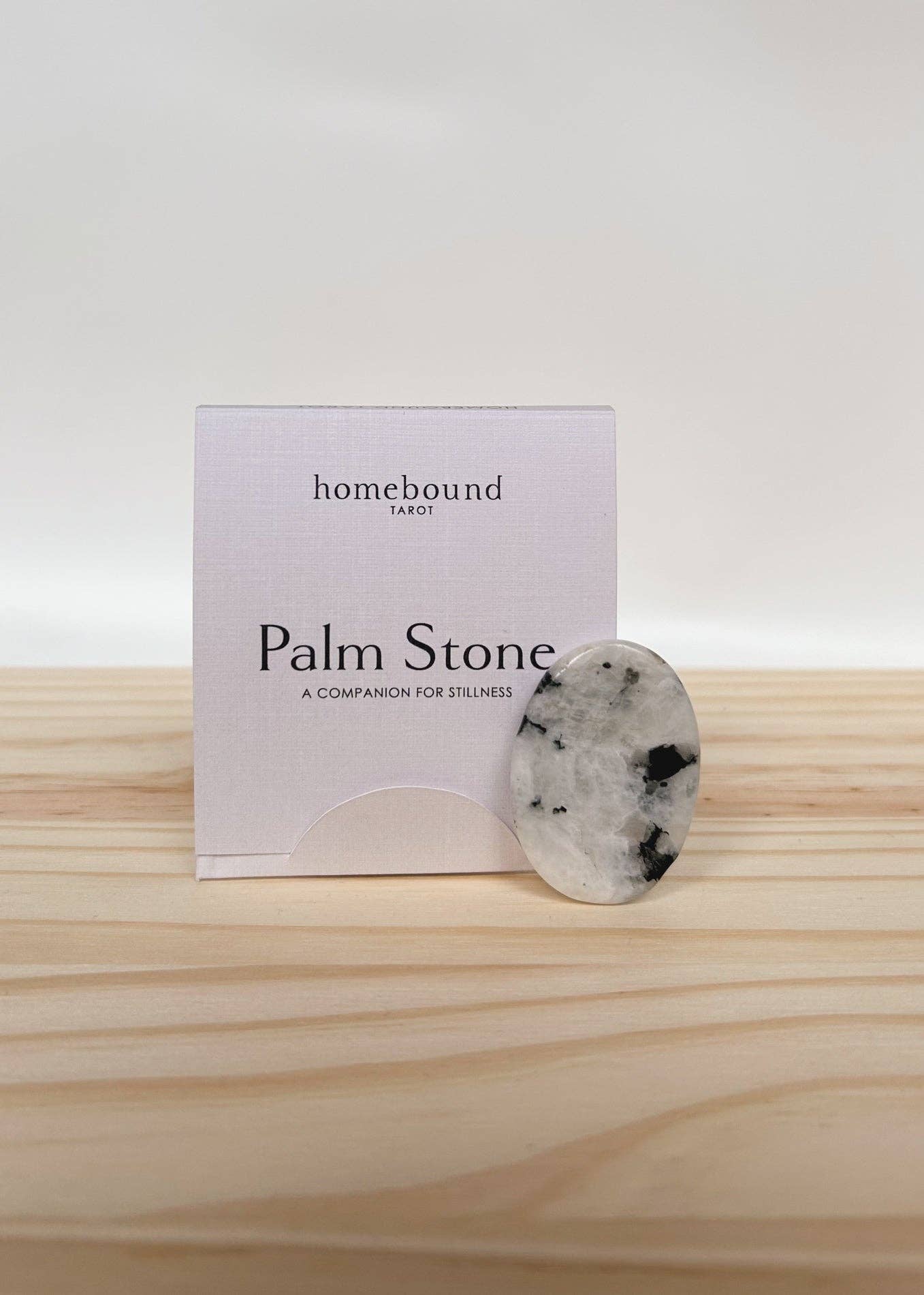Palm Stone | Rainbow Moonstone