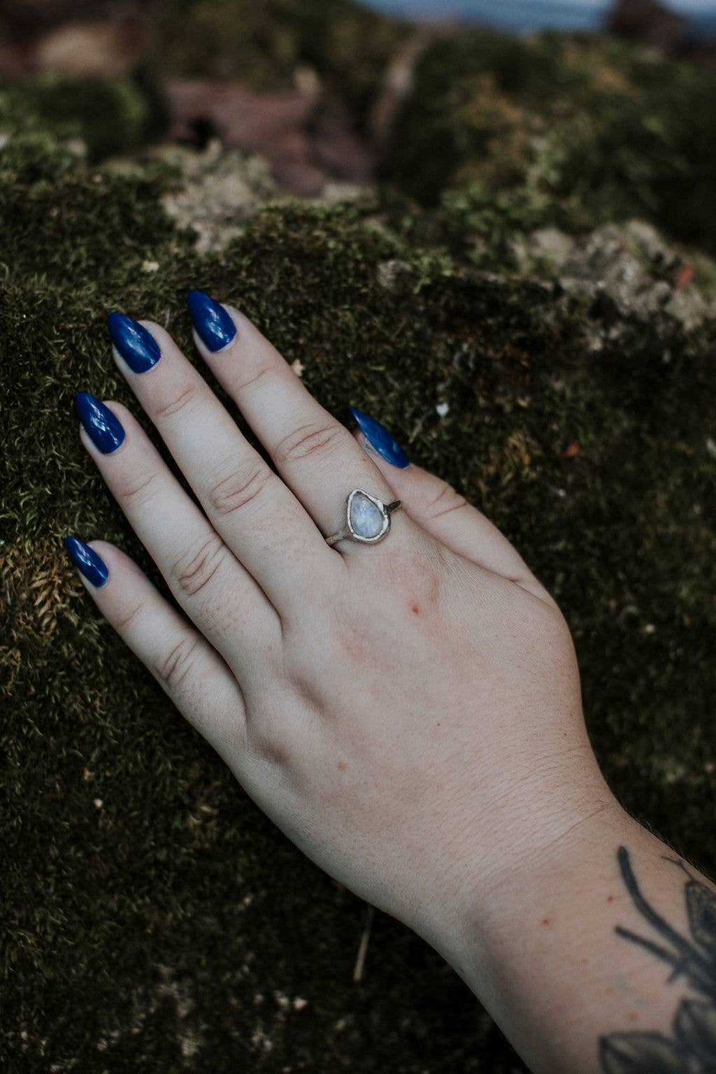 Alchemy Ring – Moonstone (Sterling Silver): 7