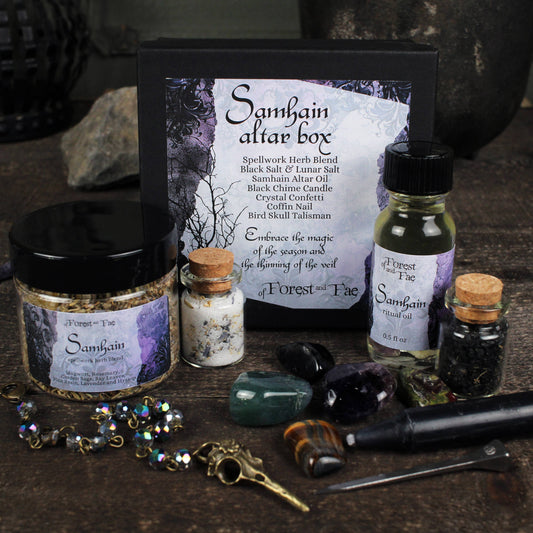 Samhain Altar Box • Witch kit for ritual & spells
