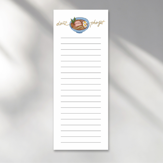 Don't Pho-get | To do list