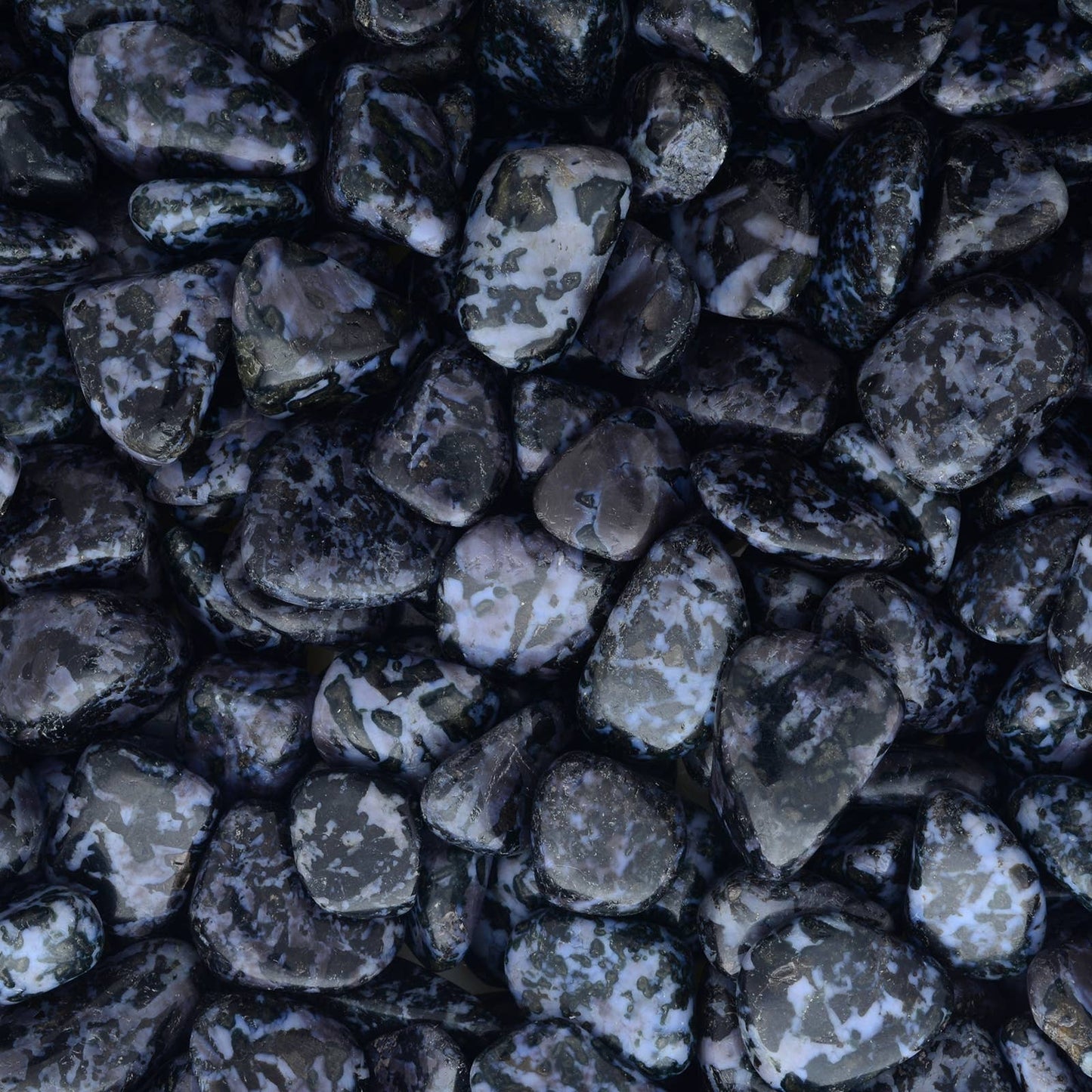 Tumbled Indigo Gabbro - Madagascar (1 lb)