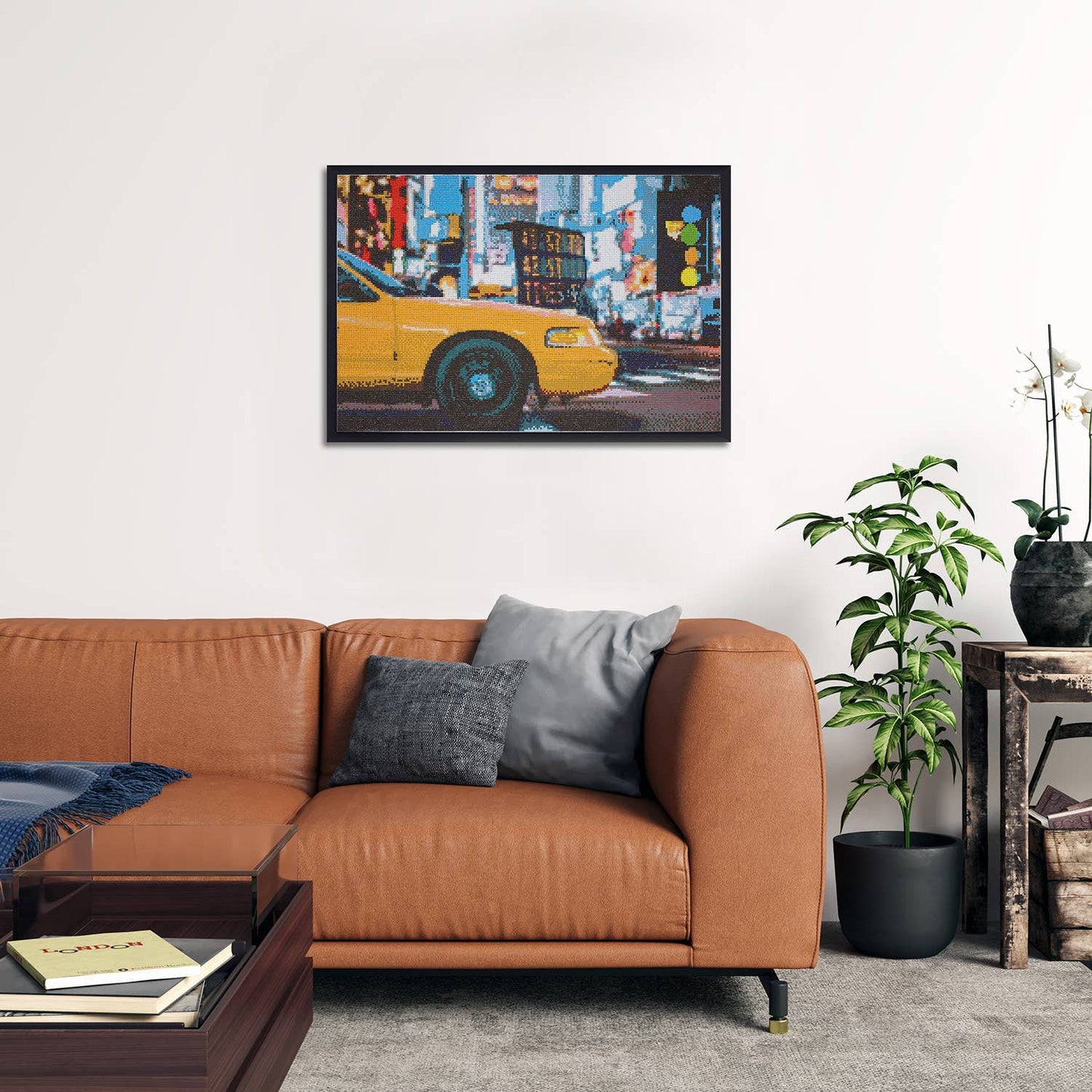 City Cab Diamond Painting Kit