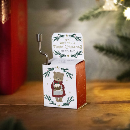 Little Bear Co. 'We Wish You A Merry...' Music Box