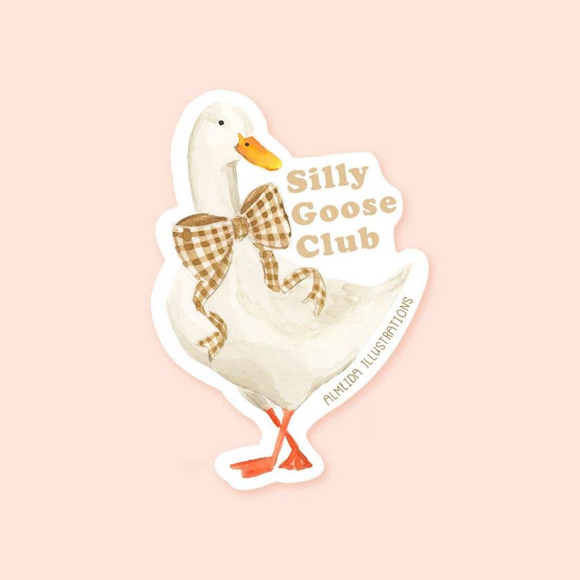 Silly Goose Club Sticker