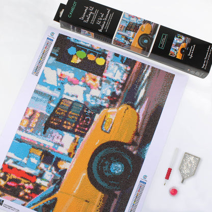 City Cab Diamond Painting Kit