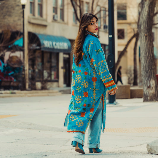 Jind Suzani Coat