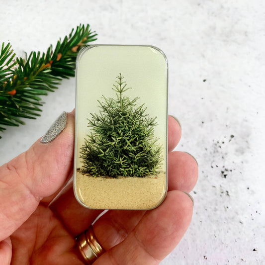 Pine Tree notions tin: Small