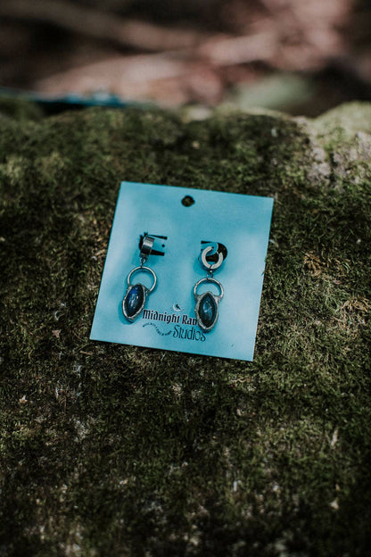 Labradorite Alchemy Earrings | Transformation Gemstone Drop
