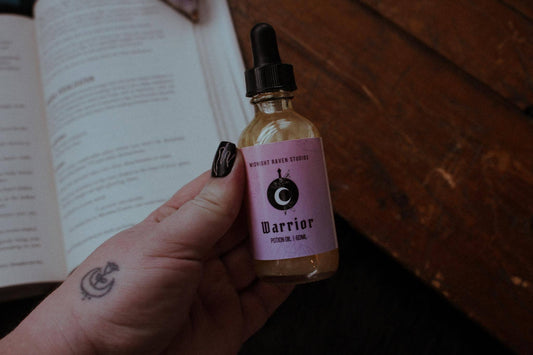 Warrior Potion Oil - Cinnamon Clove Amber Body Oil