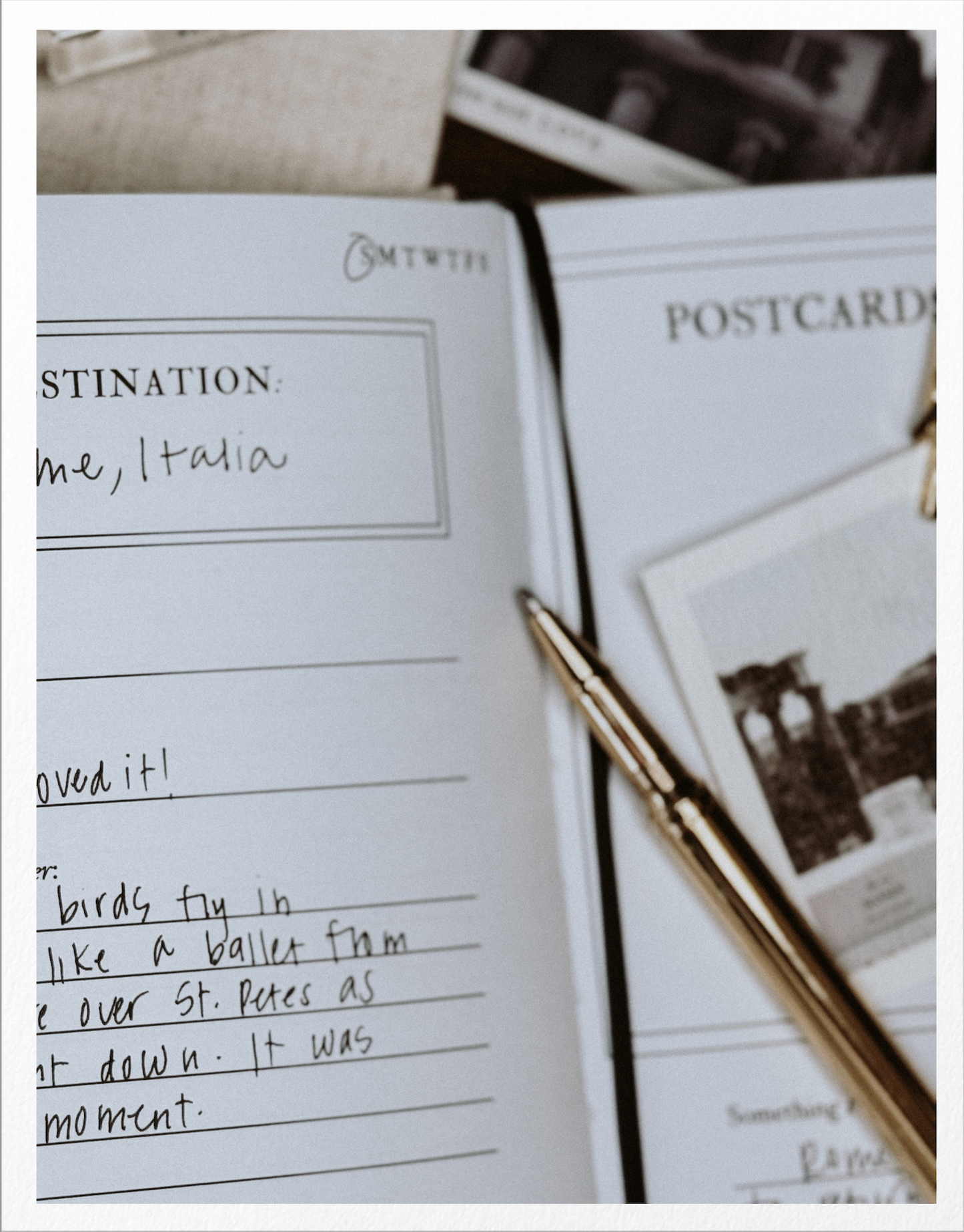 Postcards From The Present: A Travel Journal