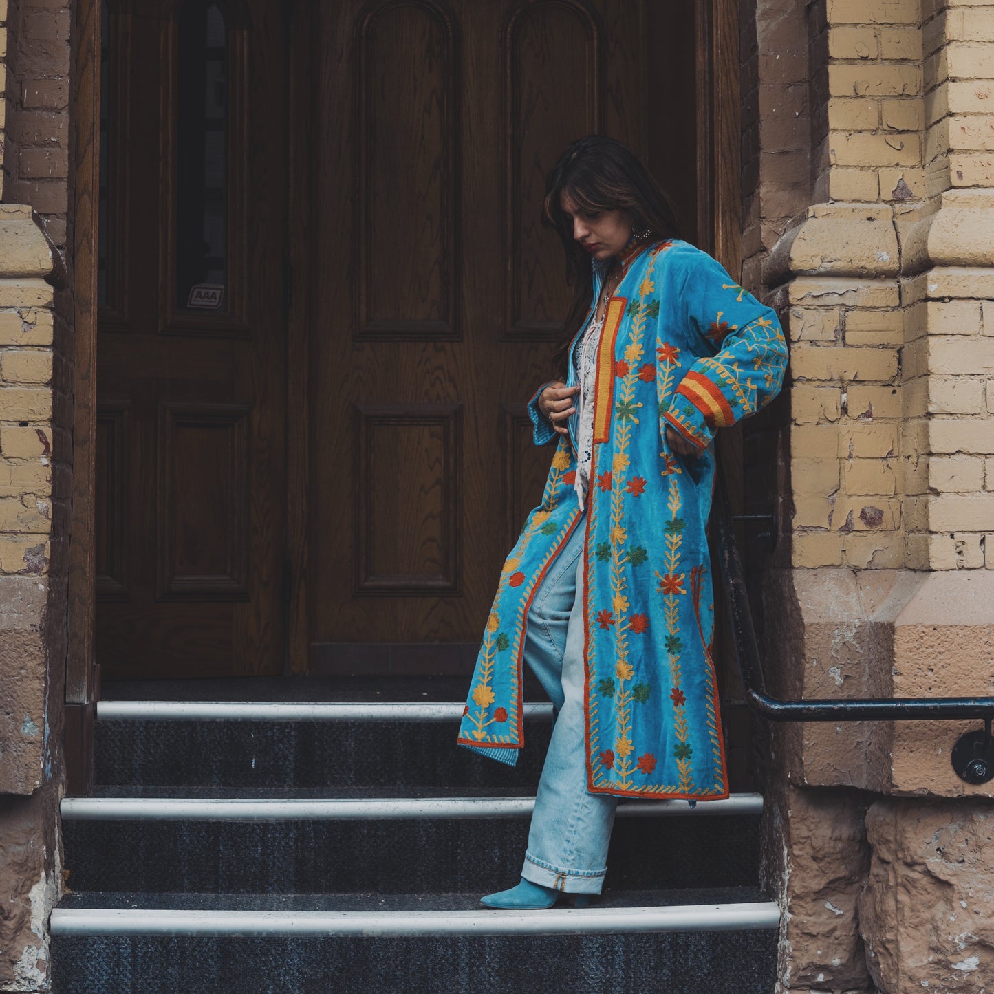 Jind Suzani Coat