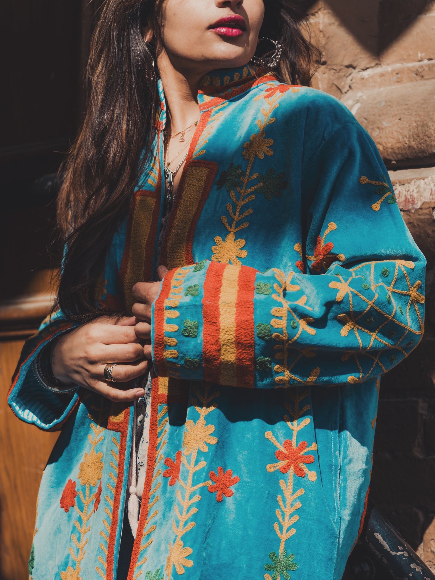 Jind Suzani Coat