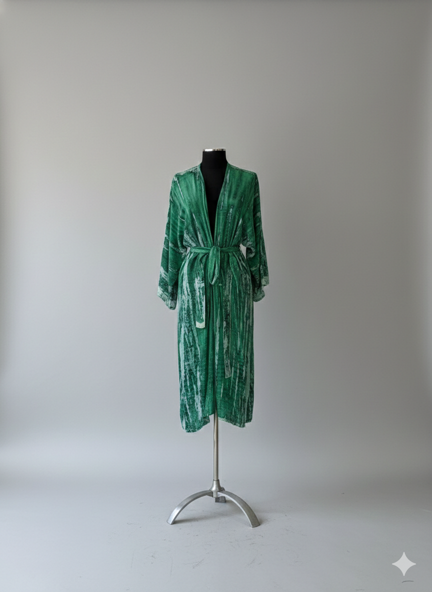 India Kimono – Bohemian Silk Kimono Wrap