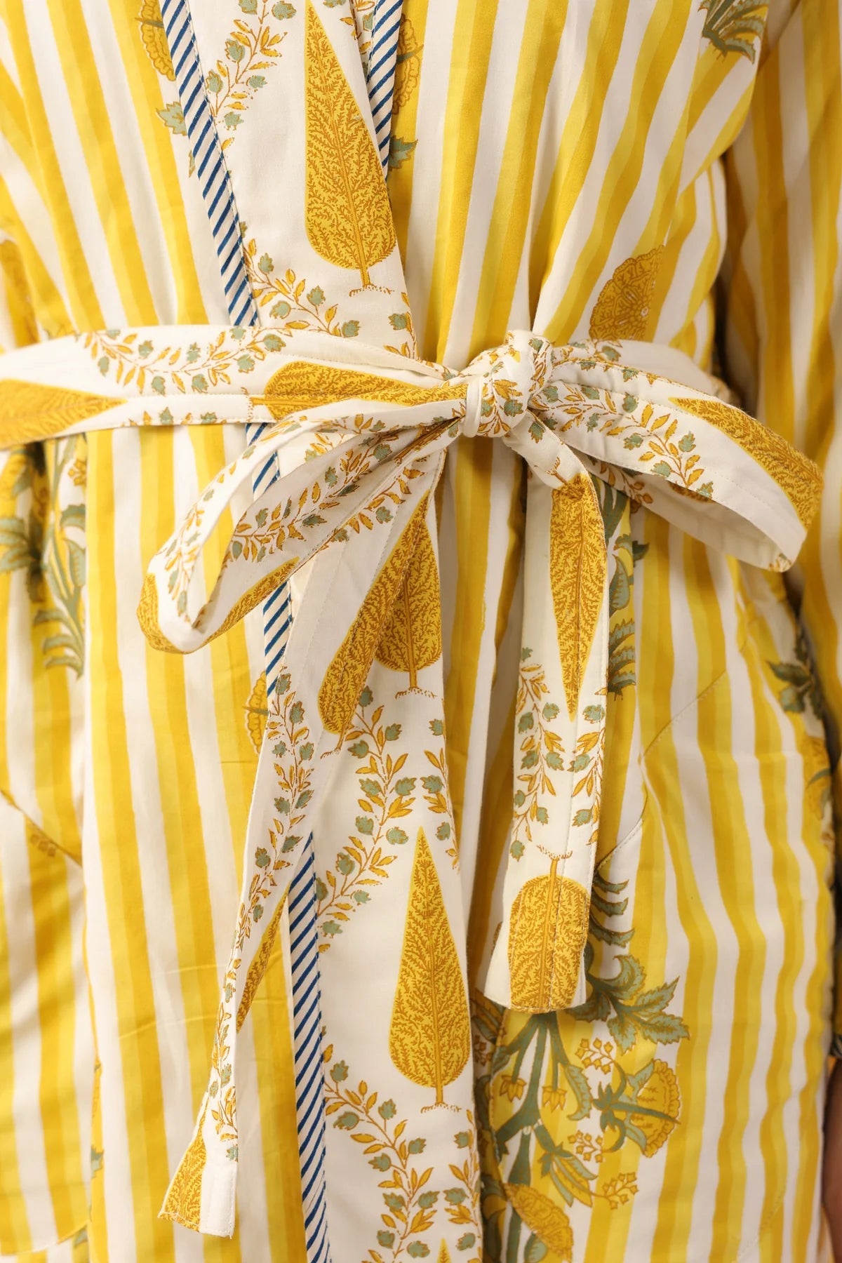 Ajmer Quilted Reversible Robe