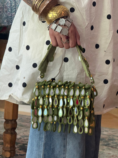 MIRROR FLAP BAG