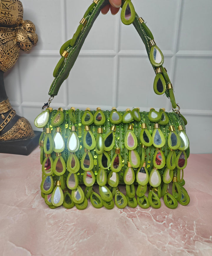 MIRROR FLAP BAG