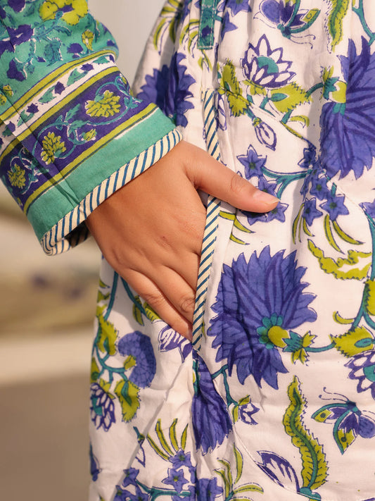 Jaipur Quilted Reversible Robe