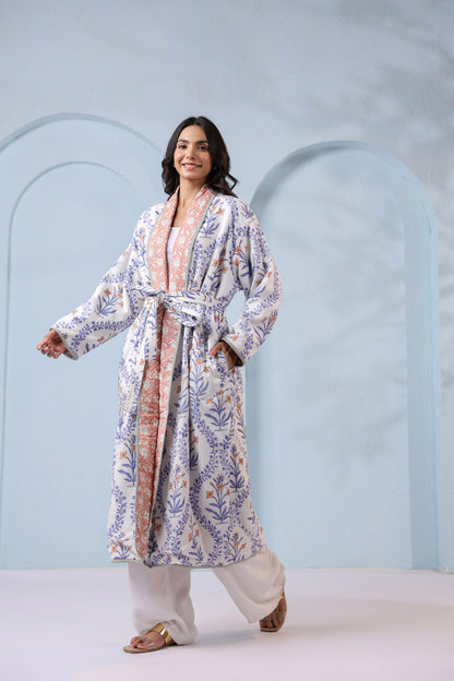 Gulab Quilted Robe