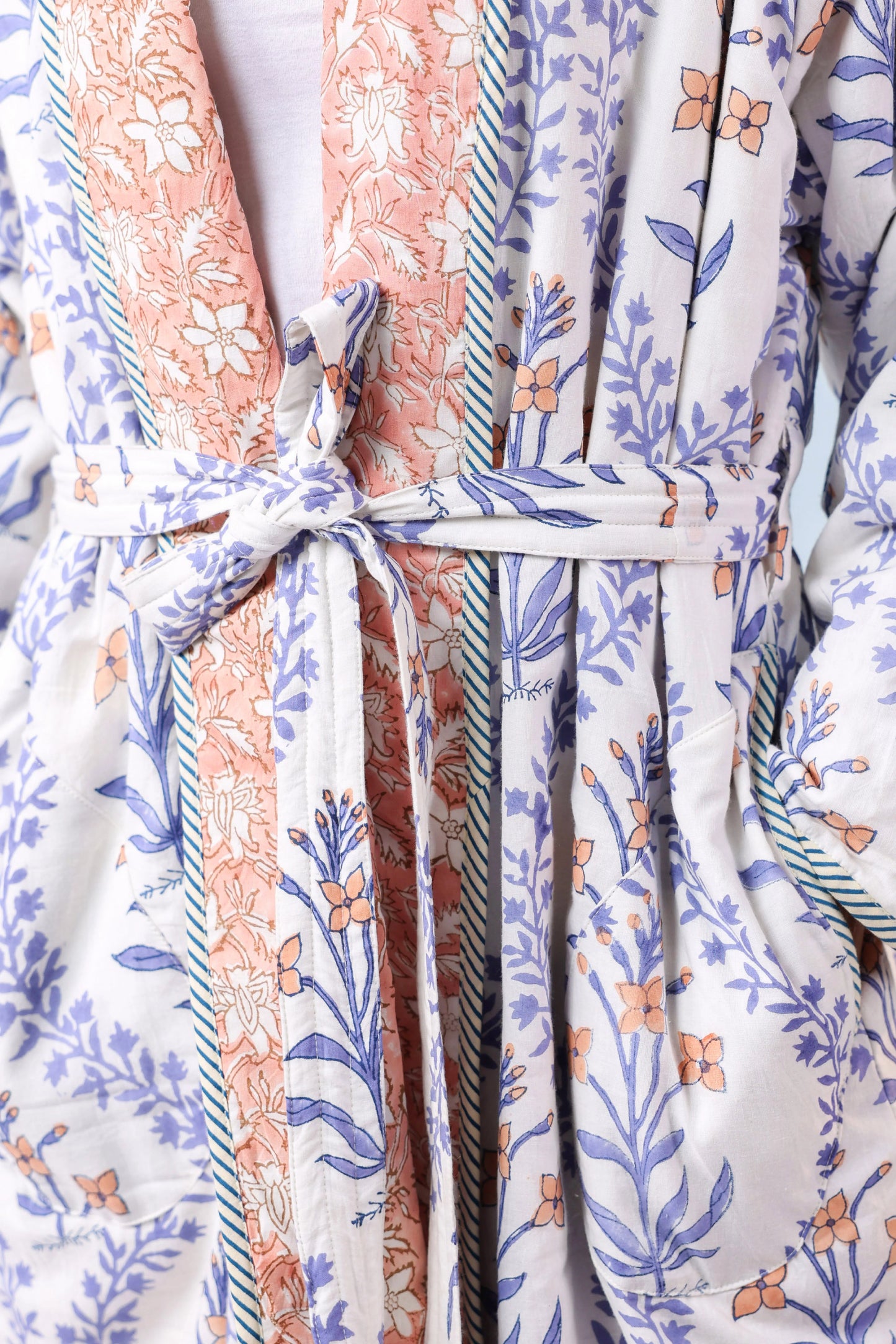Gulab Quilted Robe