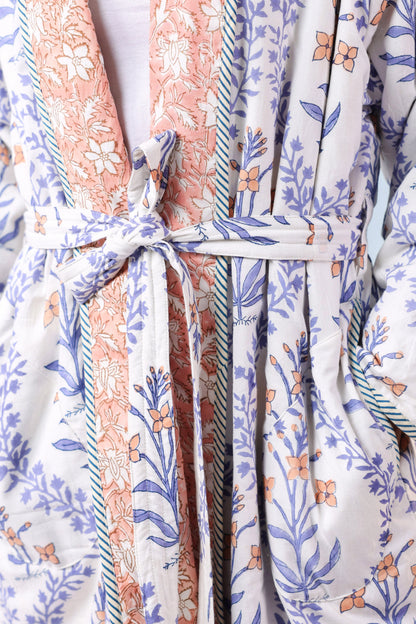 Gulab Quilted Robe