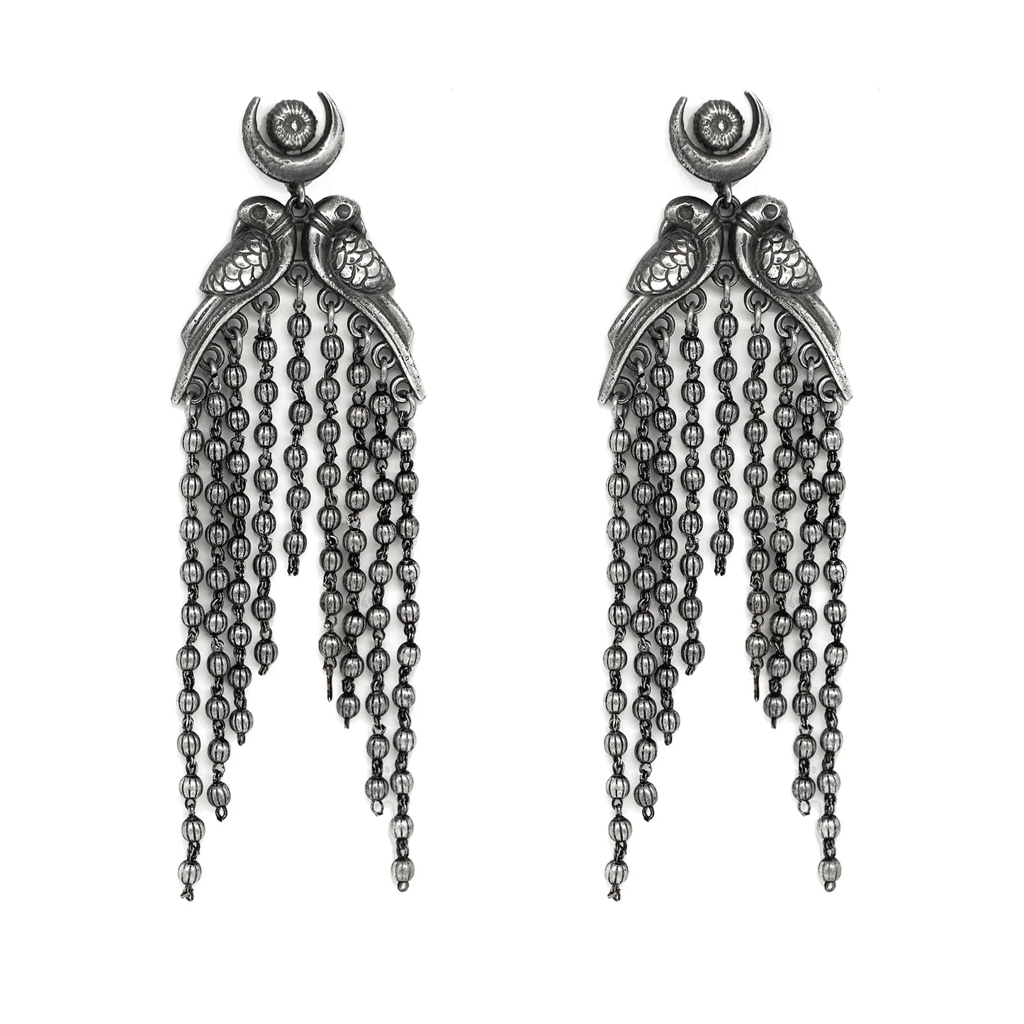 PREORDER Peacock Earrings
