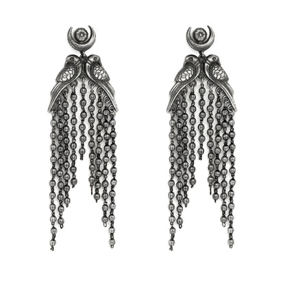 PREORDER Peacock Earrings