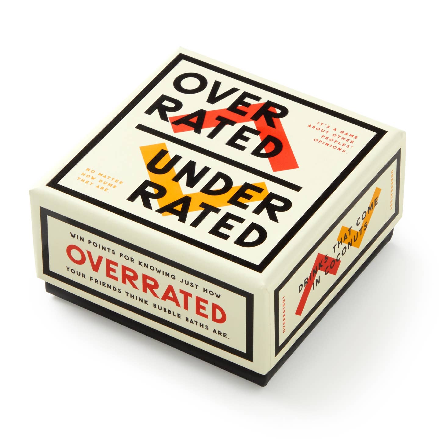 Overrated / Underrated Social Game