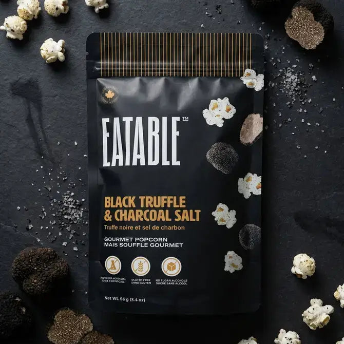 Black Truffle & Charcoal Salt 🧂Sweet & Savoury Popcorn