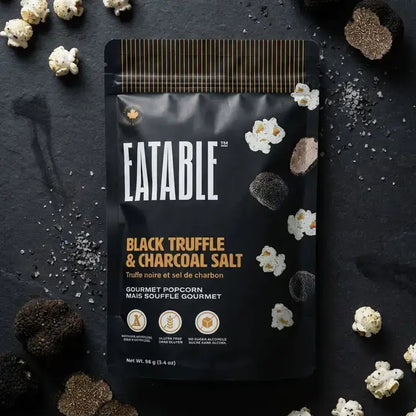 Black Truffle & Charcoal Salt 🧂Sweet & Savoury Popcorn