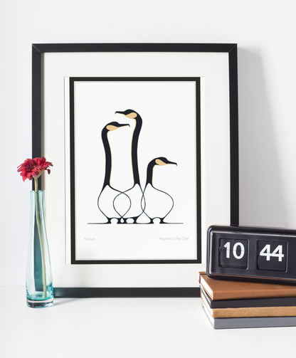 Friends by Benjamin Chee Chee Framed Art Print
