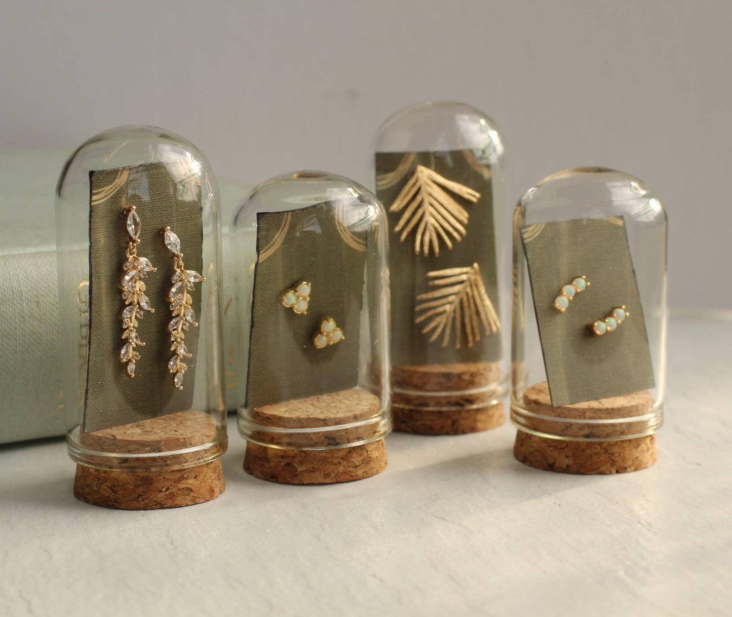 Gold Rosemary Branch Necklace: 22" in Gift Box