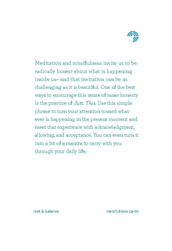 Mindfulness Cards