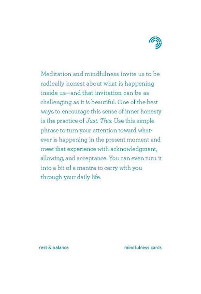 Mindfulness Cards