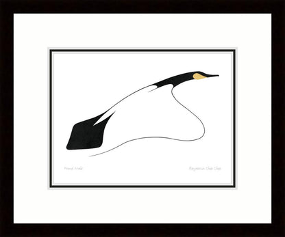 Proud Male by Benjamin Chee Chee Framed Art Print