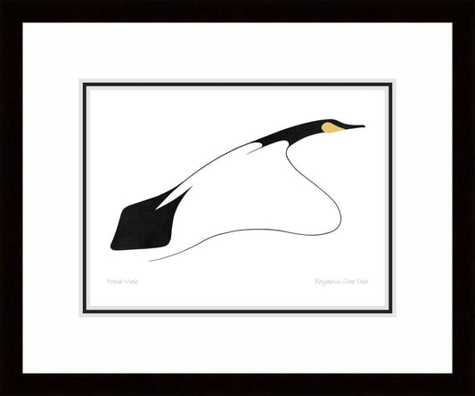 Proud Male by Benjamin Chee Chee Framed Art Print