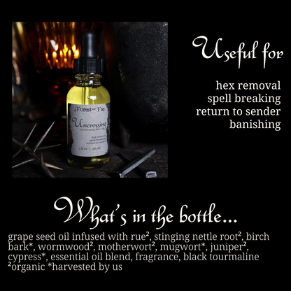 Uncrossing & Hex Breaking Altar Oil • Return to Sender Oil