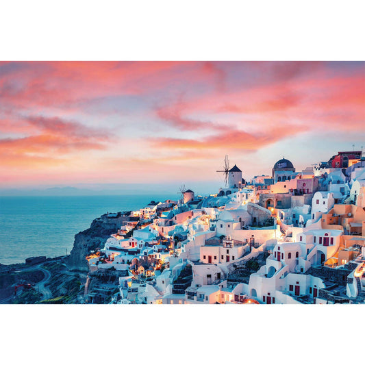 Blushed Santorini Diamond Painting Kit