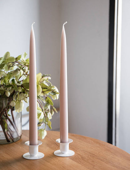 Flax Danish Taper Candle  12" Taper