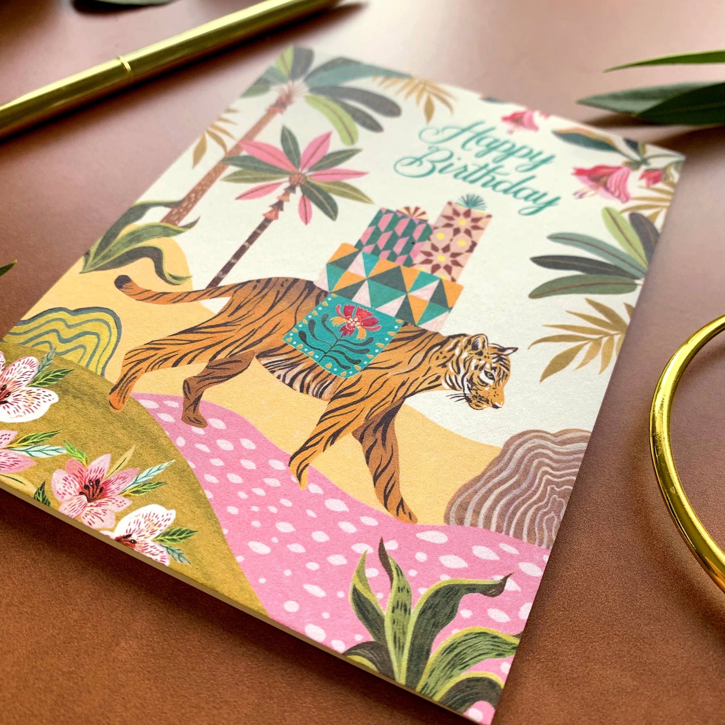 Tiger Card | Stationery | Birthday Greeting Card