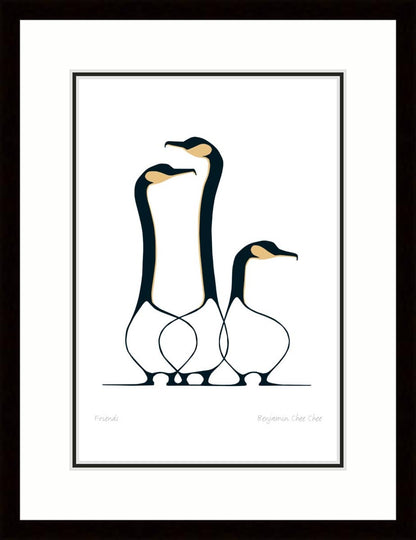 Friends by Benjamin Chee Chee Framed Art Print
