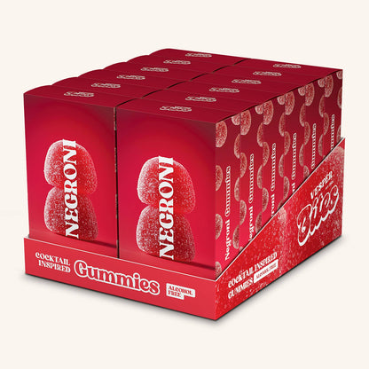 Negroni Gummies, Chewy Candies, Alcohol-Free