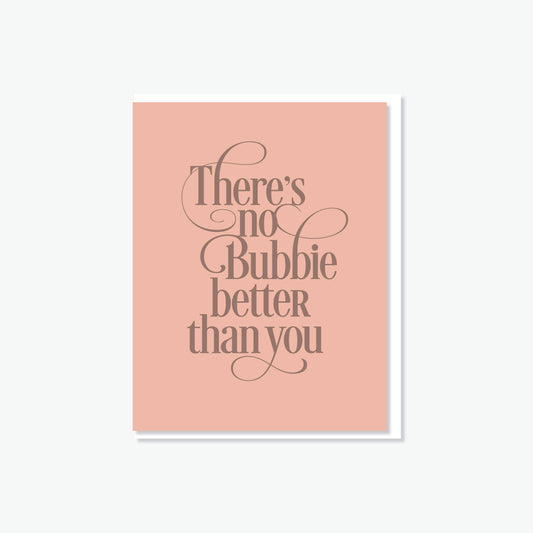 No Bubbie Better #2 Card