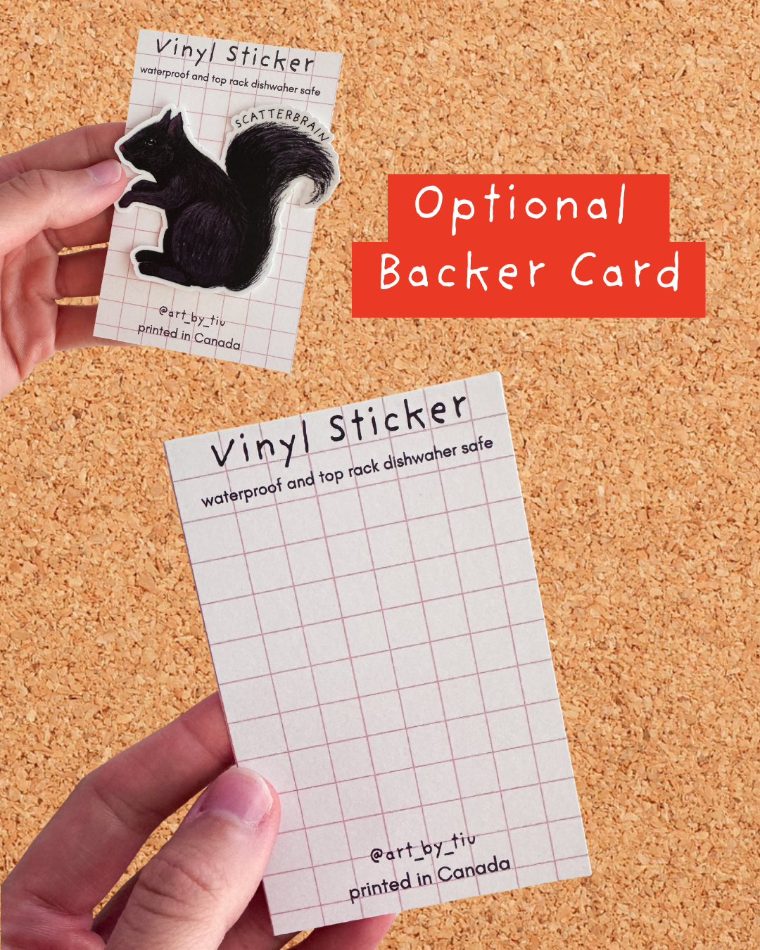 Lawless & Combative Canada Goose Vinyl Sticker: With Backer Card